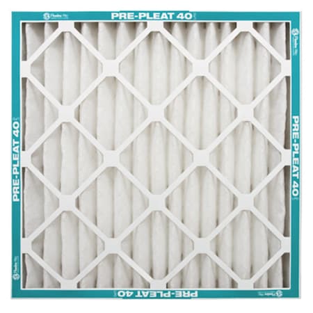 B & K 16x25x1 Pleated Air Filter, Polyester, MERV 8 80055.011625